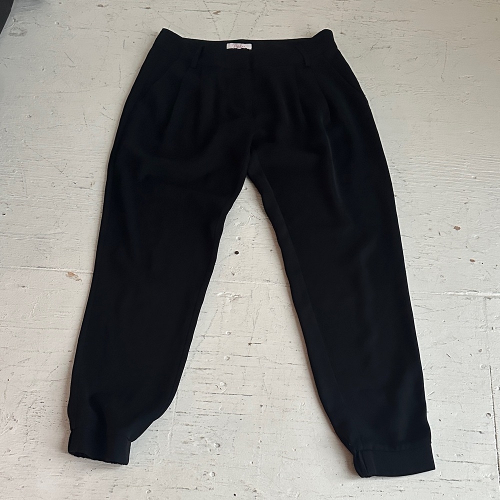 Black Parker Trousers